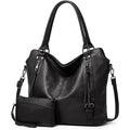 Tantomi Tote Handbags For Women Black Hobo Handbags Purse And Handbags Shoulder Crossbody Bags For Work Travel Everyday
