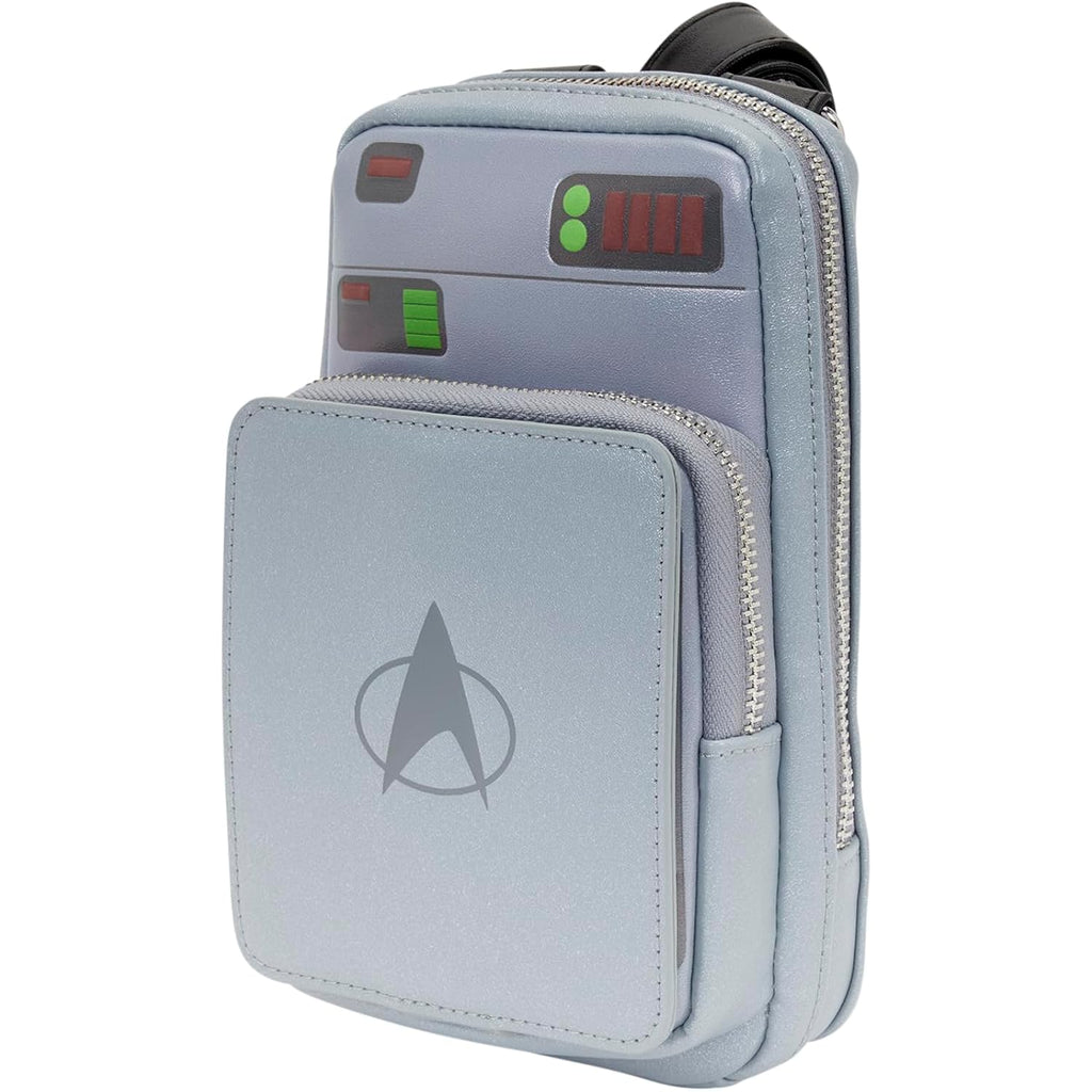 Loungefly Star Trek: Tricorder - Glow In The Dark - Crossbody Bag With Adjustable Strap - Collectible Bags