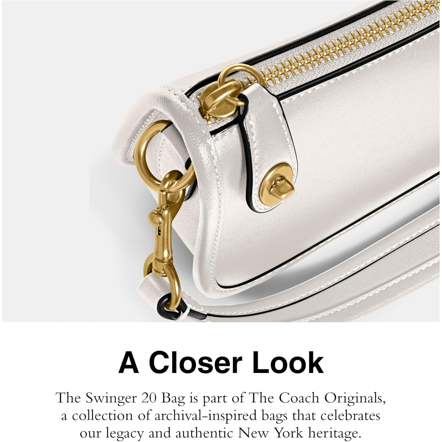 Coach Women’s Swinger Bag 20