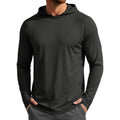 Magcomsen Men'S Upf 50+ Sun Protection Hoodies Quick Dry Long Sleeve Rash Guard Lightweight Hoodie Shirt Fishing Running