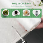 Anoak Shelf Liner Cabinet Liner, Non Adhesive Drawer Liner, Washable 12 Inch X 20 Ft(240 Inch) Waterproof Durable Non-Slip Shelf Liners For Kitchen, Drawer, Refrigerator