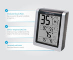 Acurite Digital Indoor Thermometer And Hygrometer, Classic