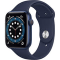 Apple Watch Series 6 (Gps, 44Mm) - Blue Aluminum Case With Deep Navy Sport Band (Renewed)
