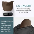 Mens Waterproof Baseball Cap UPF 50+ Sun Protection Windproof Breathable Unisex Quick Dry Outdoor Rain Hat Coffee