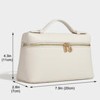 Crossbody Bag For Women Small Leather Pouch Purse Top-Handle Trendy Shoulder Handbag Gold Hardware