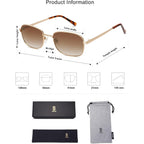 Sojos Retro Polarized Oval Sunglasses For Women Men Trendy Classic Shades Uv400 Protection Sj1177
