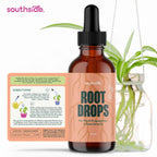 Root Drops - Liquid Rooting Hormone For Cuttings | Fast Propagation Drops, Stronger Roots, Less Shock | Works In Water, Soil, Leca, Moss| For All Indoor Houseplants Like Pothos, Monstera, Philodendron