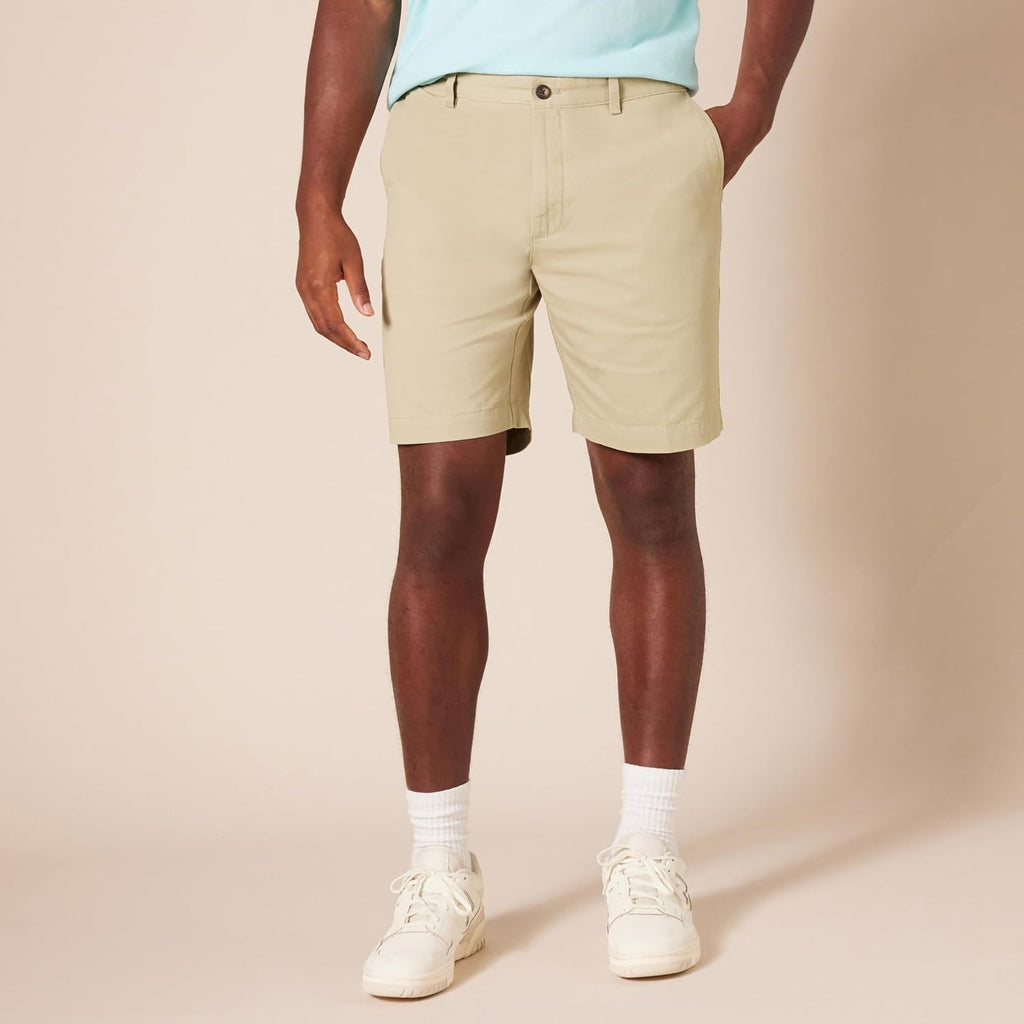 Amazon Essentials Men'S Slim-Fit 9" Chino Shorts