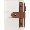 CLUCI Wallet for Women Leather Slim Womens Wallet Bifold Multi Card Holder Organizer Designer with Removable ID Window