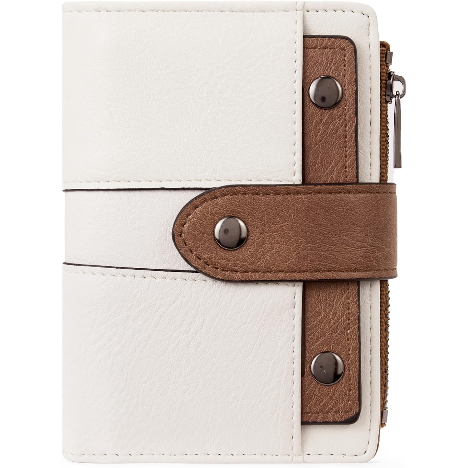 CLUCI Wallet for Women Leather Slim Womens Wallet Bifold Multi Card Holder Organizer Designer with Removable ID Window