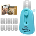 Professional Bread Lame,Upgraded Extractable & Magnetic Bread Lame Dough Scoring Tool,Premium Sourdough scoring tool for Sourdough Bread baking & Bread Making Tools,Includes 10 Razor Blades (Blue)
