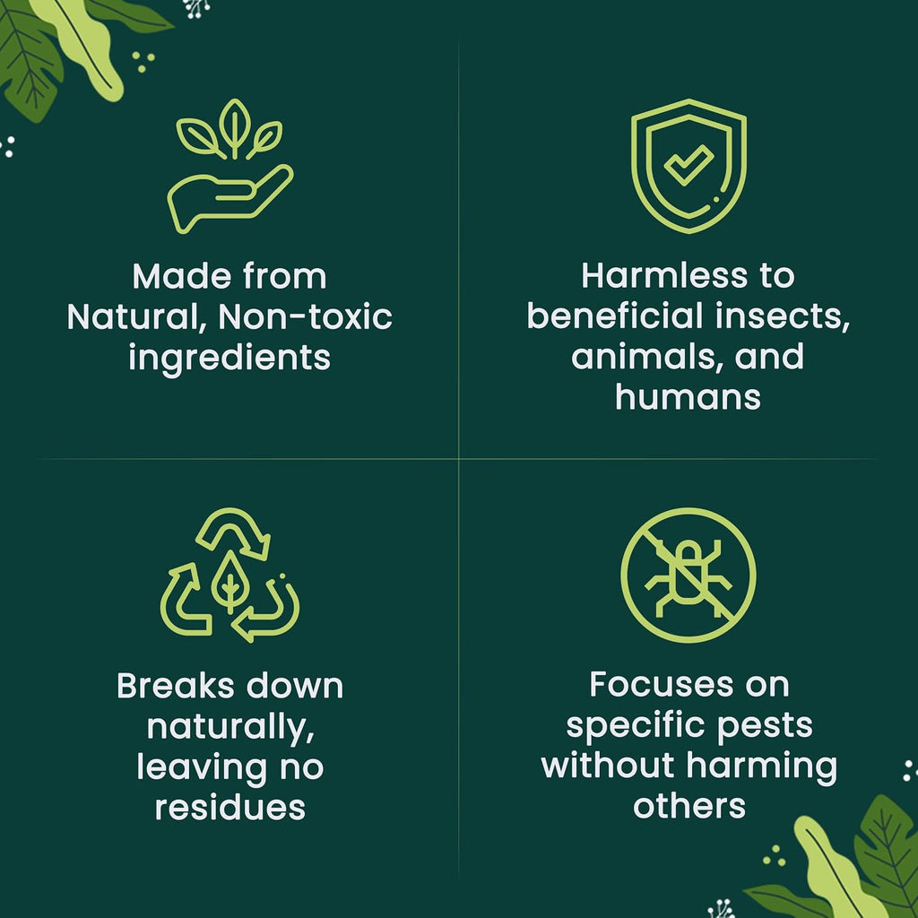 The Environmental Factor Nemaknights Slow-Release Nematodes - Biological Pest Control For Fungus Gnats, Thrips, & Whiteflies (280G, Treats Up To 50 Planters)