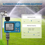 Sprinkler Timer Outdoor, Digital Programmable For Garden Hose, Irrigrtion Timer With Rain Delay And Manual Mode