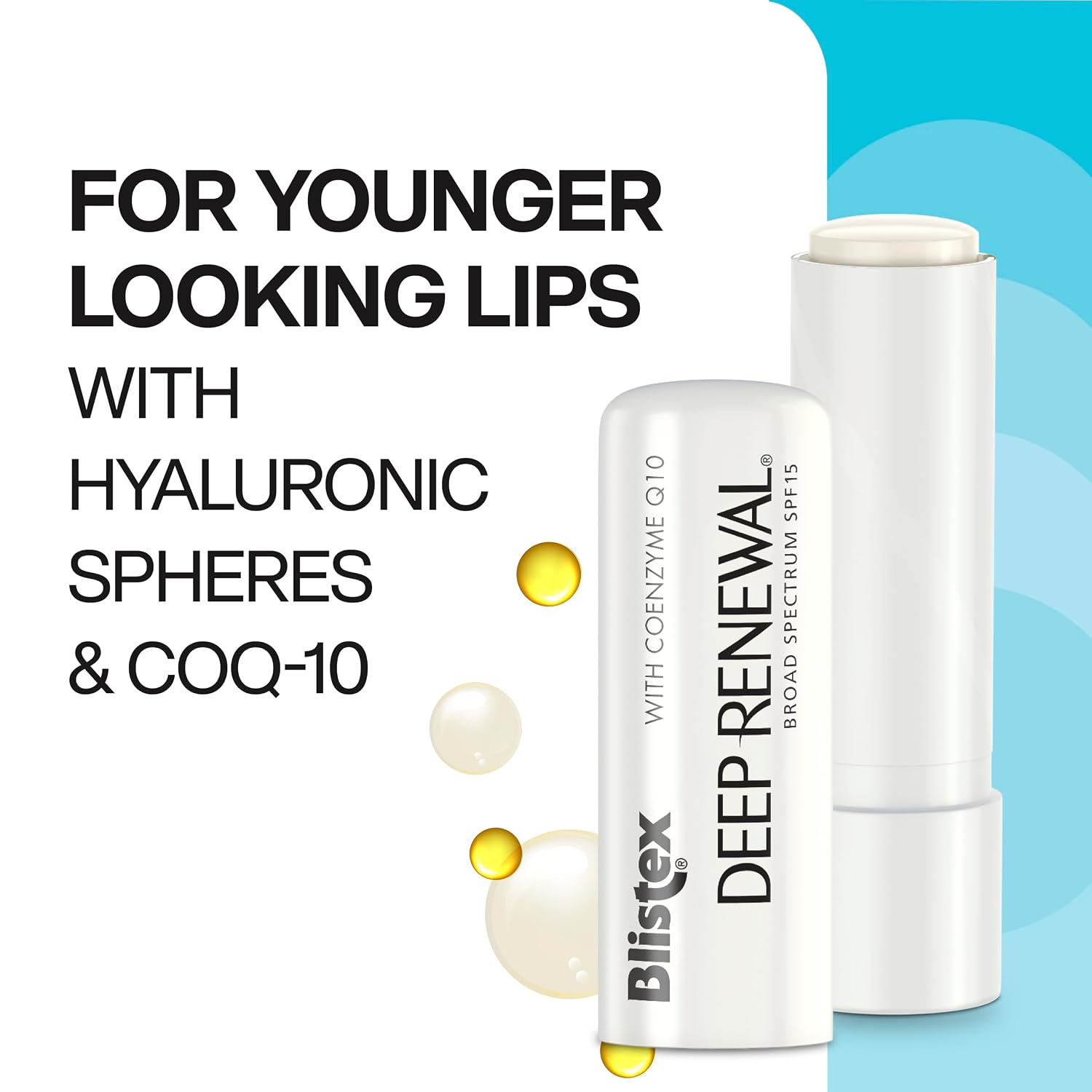 Blistex Spf 15 Deep Renewal Lip Protectant,For Younger Lokking Lips, 0.13 Ounce