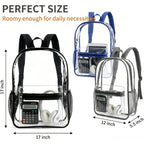 Bulk Pack Clear Backpack Transparent Backpack-1/3/24/48 Set