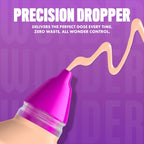 NYX PROFESSIONAL MAKEUP Make 'Em Wonder Liquid Foundation, 24HR Foundation Makeup With A Soft Matte Finish, Buildable Full Coverage - 02 Fair Porcelain