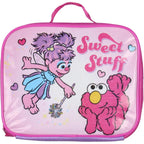Intimo Sesame Street Friends Elmo Abby Cadabby 3 Pc Backpack Lunch Box Pencil Pouch 16"