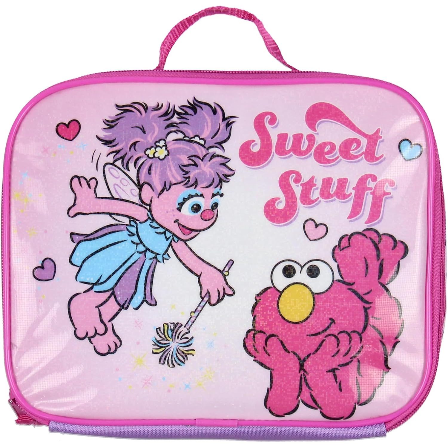 Intimo Sesame Street Friends Elmo Abby Cadabby 3 Pc Backpack Lunch Box Pencil Pouch 16"