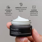 Perricone Md Cold Plasma Plus+ Advanced Eye Cream – Anti-Aging Eye Cream For Dark Circles, Puffiness & Wrinkles – Hydrating, Firming Eye Treatment With Peptides & Vitamin C – 0.5 Fl Oz