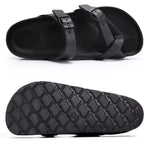 Goosecret Women'S Platform Sandals With Arch Support Comfortable Foam Slides Summer Beach Sandals With Adjustable Buckle