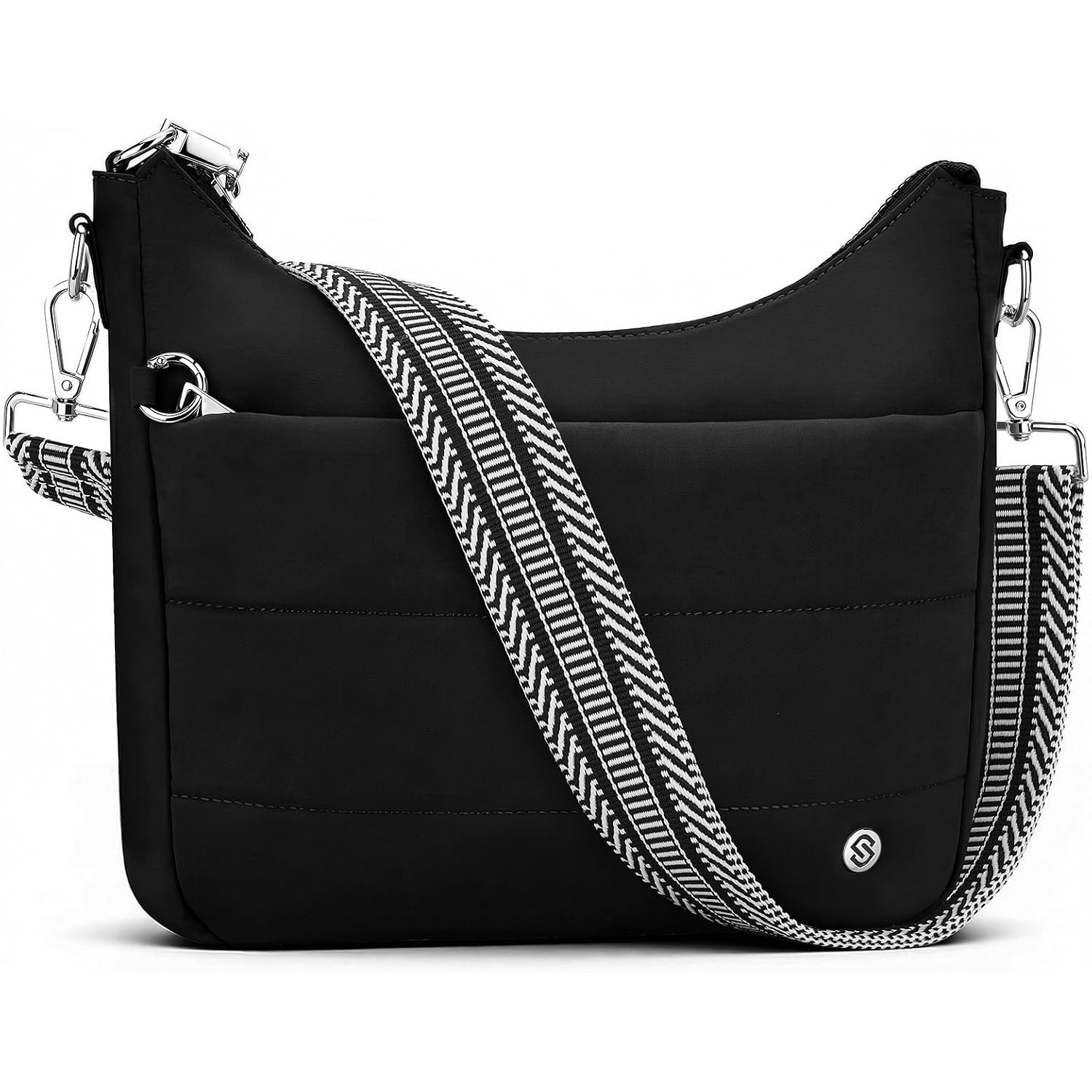 Anti Theft Crossbody Purse Hobo Crossbody Bags For Women, Quilted Puffer Bag Slouchy Built-In Wallet & Rfid Blocking