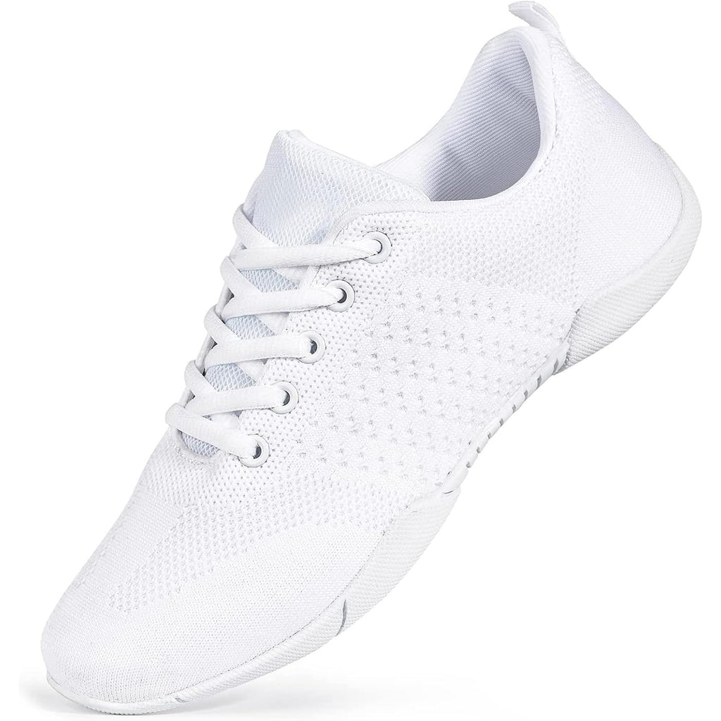 Zvc Cheer Shoes White Cheerleading Shoes For Women Cheer Sneakers Youth