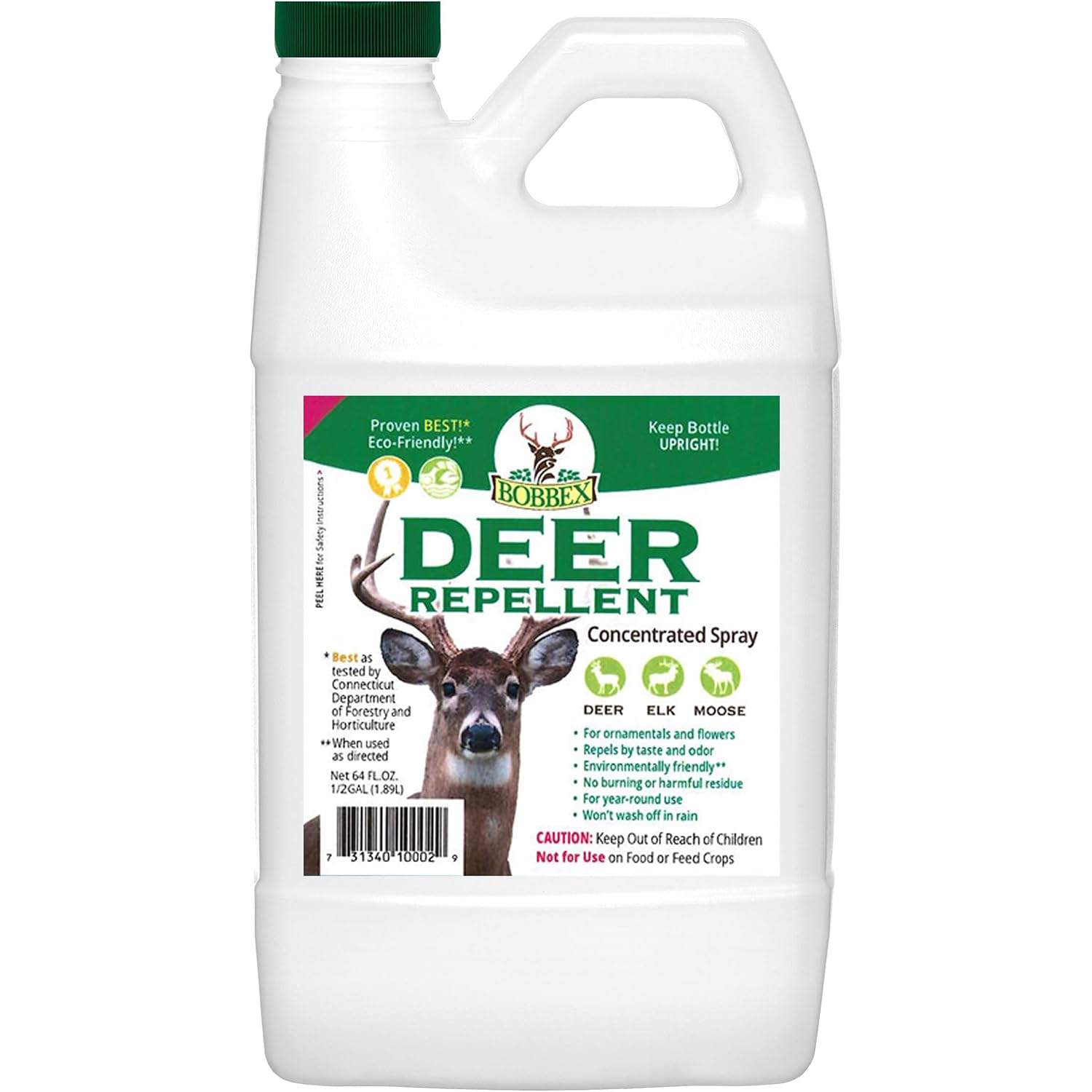 Concentrated Deer Repellent - Bobbex | Deer, Elk, And Moose Deterrent Concentrate (64 Oz.) Ub-U9Nt-Ke8U