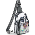 Clear Bag For Stadium Events, Clear Purse For Women Stadium Crossbody Bag, Transparent Bag For Concerts Sports