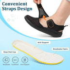 Xihalook Womens Flat Sandals Closed Toe Summer Breathable Mesh Sandals For Beach Travel Casual Walking Shoes Zero Drop Wide Barefoot Shoes