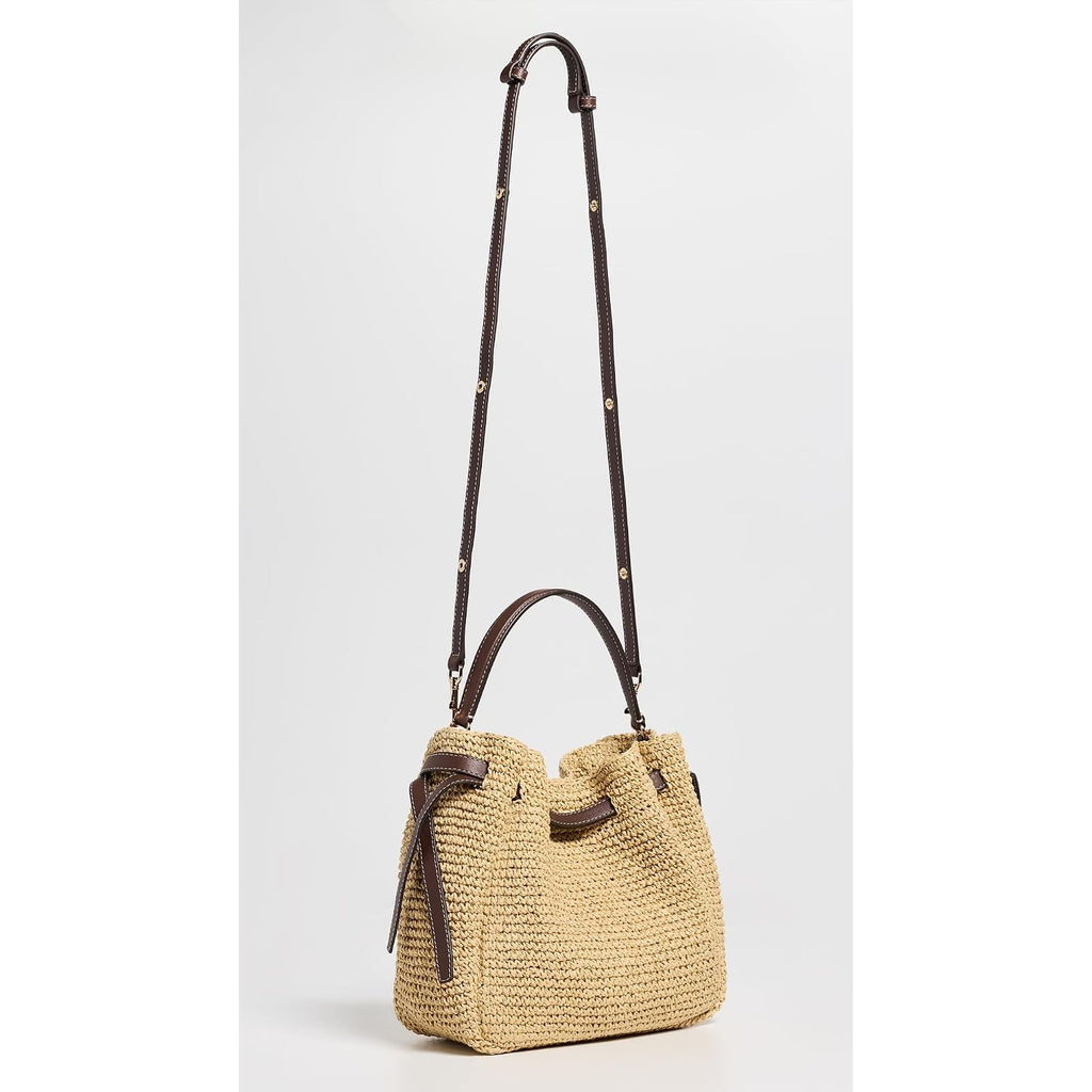 Tory Burch Women'S Romy Woven Bucket Bag