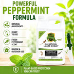 Lizard & Gecko Repellent Spray - Powerful Peppermint Formulation Repels All Types Of Lizards & Geckos And Works Better Than Ultrasonic Gimmicks – 128 Fl Oz - Gallon Ready To Use