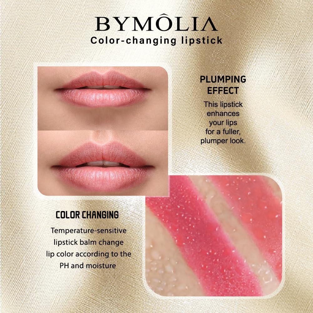 Transferproof Color-Changing Lipstick – Ph Activated Tint Balm For Personalized Color, Long-Lasting Moisturizing Lip Glow, Hydrating & Non-Sticky Formula, Suitable For All Skin Tones