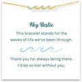 STORYJEWELLERY Friend Gifts for Women, Friendship Bracelets, Friend Birthday Gifts for Women, Bestie Bracelets, BFF Gift, Jewelry for Friends