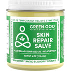 Green Goo Skin Repair Healing Salve, Natural Body & Face Moisturizer With Aloe Vera, Improves Skin'S Appearance, Great For Scarring & Wrinkles, 4 Oz