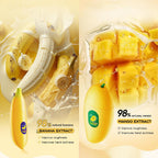 Charm Kiss 2Pcs Hand Cream for Dry Cracked Hands, Banana And Mango Hand Cream Gifts Set for Women,Fruit Hand Lotion, Lightweight & Hydrating Hand Lotion Moisturizer (Mango, Banana)