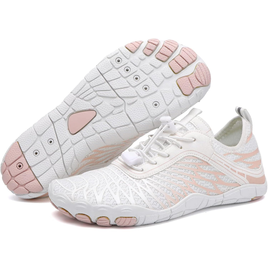 Barefoot Shoes Womens Mens Footwear For Walking Hiking With Wide Toe Box,Healthy & Non-Slip,Breathable Barefoot Vitality Water Shoes For Beach Pool Swim Outdoor (Unisex)