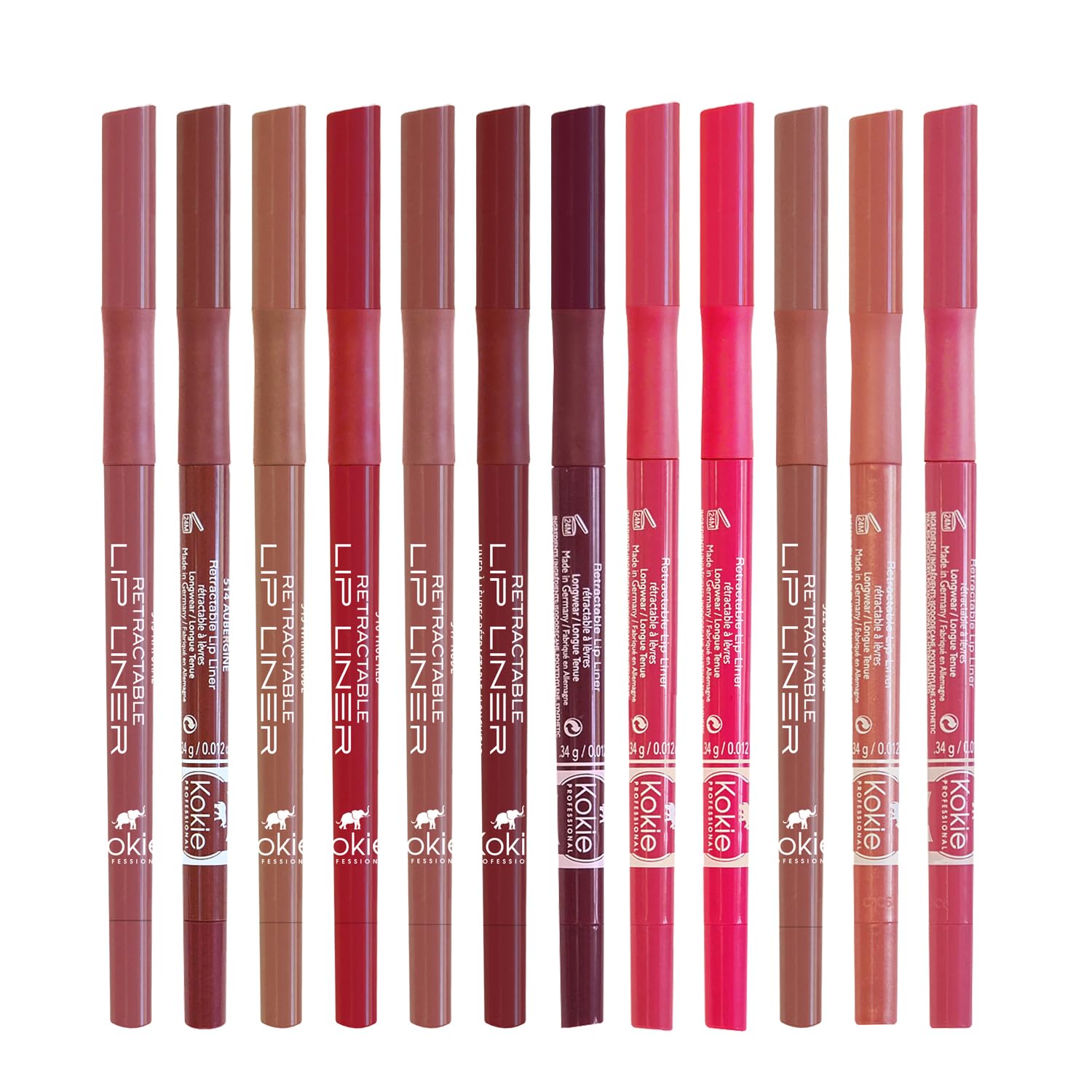Kokie Cosmetics Mechanical Lip Liner, Dusty Rose, 0.012 Ounce