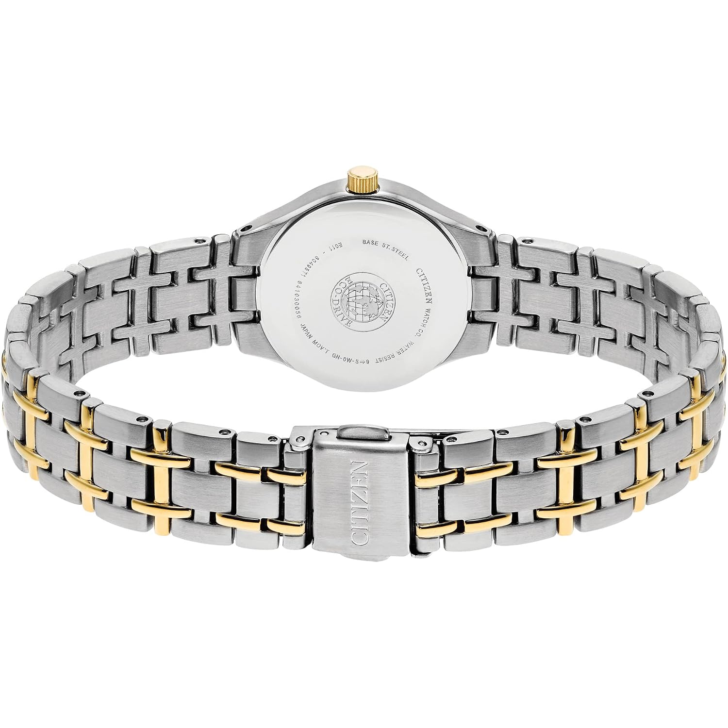 Citizen Womens Analogue Eco-Drive Watch With Stainless Steel Strap