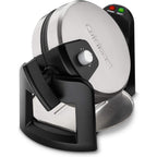 Cuisinart Round Flip Belgian Waffle Maker, 1" Thick Belgian-Style Waffle, Waf-F30Nas