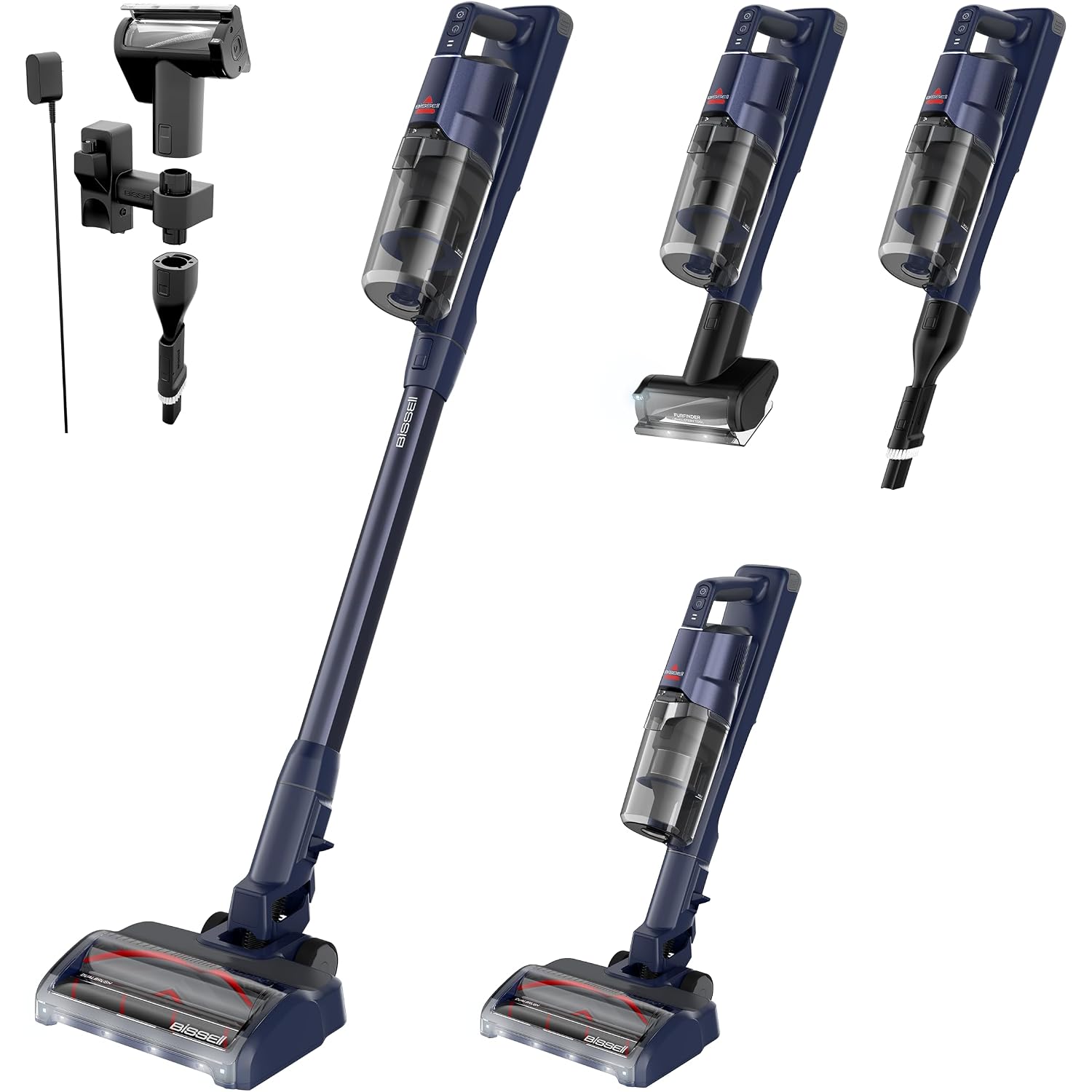 Bissell Powerclean Dualbrush 280W Self-Standing Vacuum, 4196K
