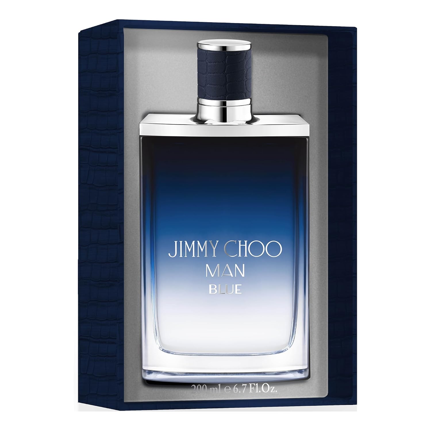 JIMMY CHOO - Man Blue Eau de Toilette - Men's Fragrance - Aromatic Leathery Woody - With notes of Black Pepper, Cypress & Sandalwood