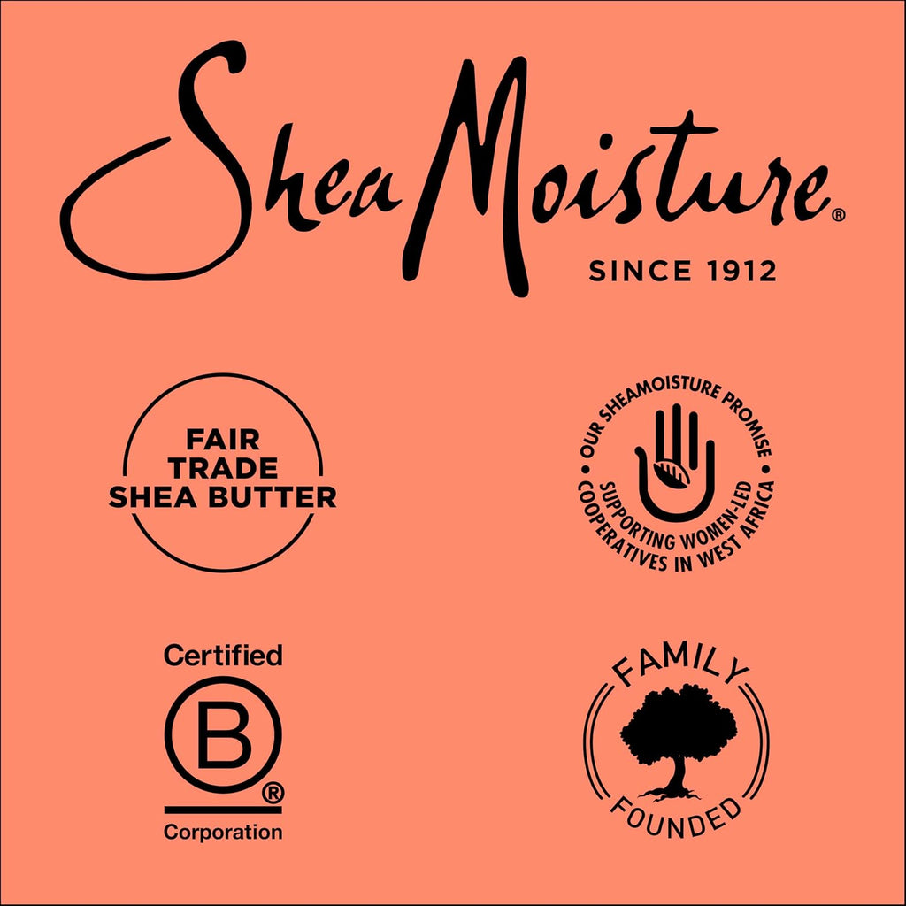 Shea Moisture Curl & Shine Conditioner Coconut & Hibiscus, For Thick, Curly Hair, To Moisturize & Soften, 24 Fl Oz