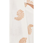 Dress To Women'S Embroidered Shell Linen Maxi Dress