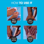 Nad's For Men Body Wax Strips - Wax Hair Removal For Men - At Home Waxing Kit With Waxing Strips + 2 Calming Oil Wipes, 20 Count (Pack of 1)