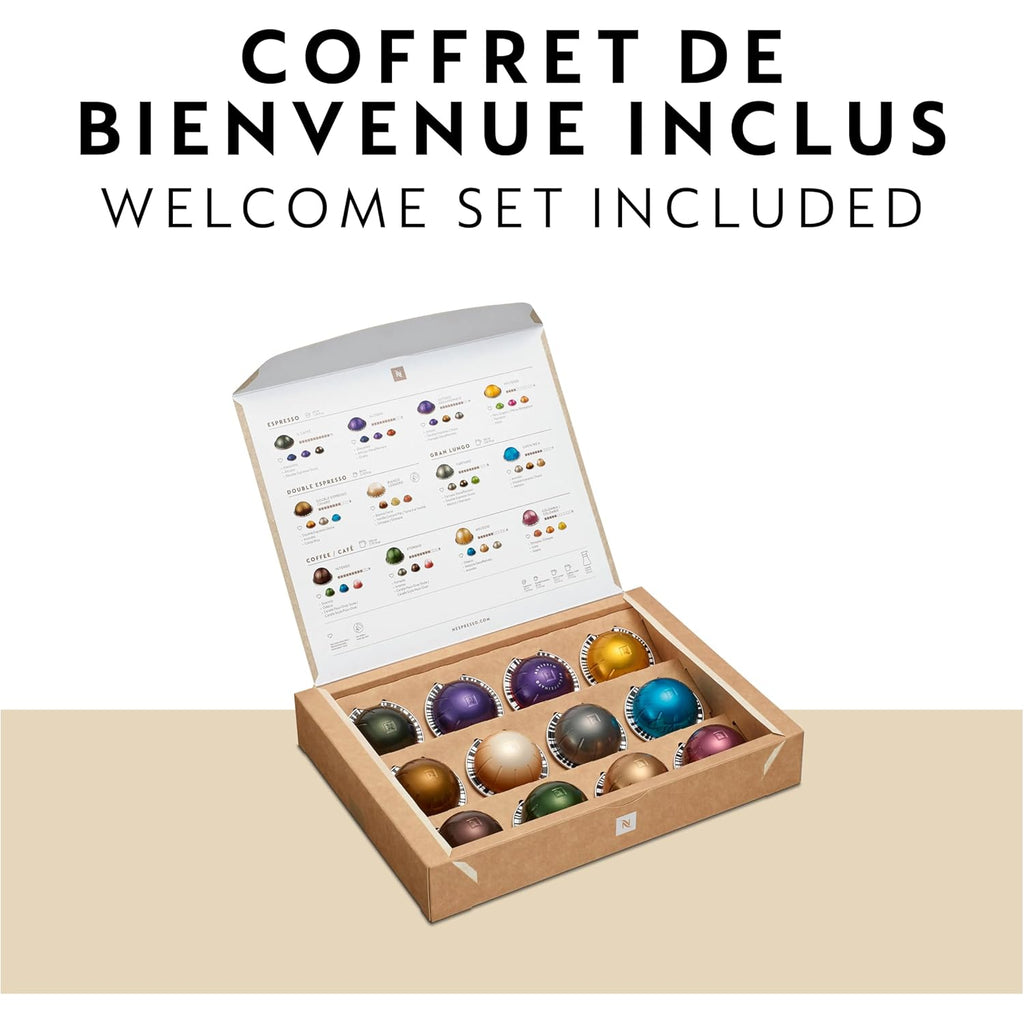 Nespresso Vertuo Next Coffee and Espresso Maker by Breville, with Aeroccino Milk Frother
