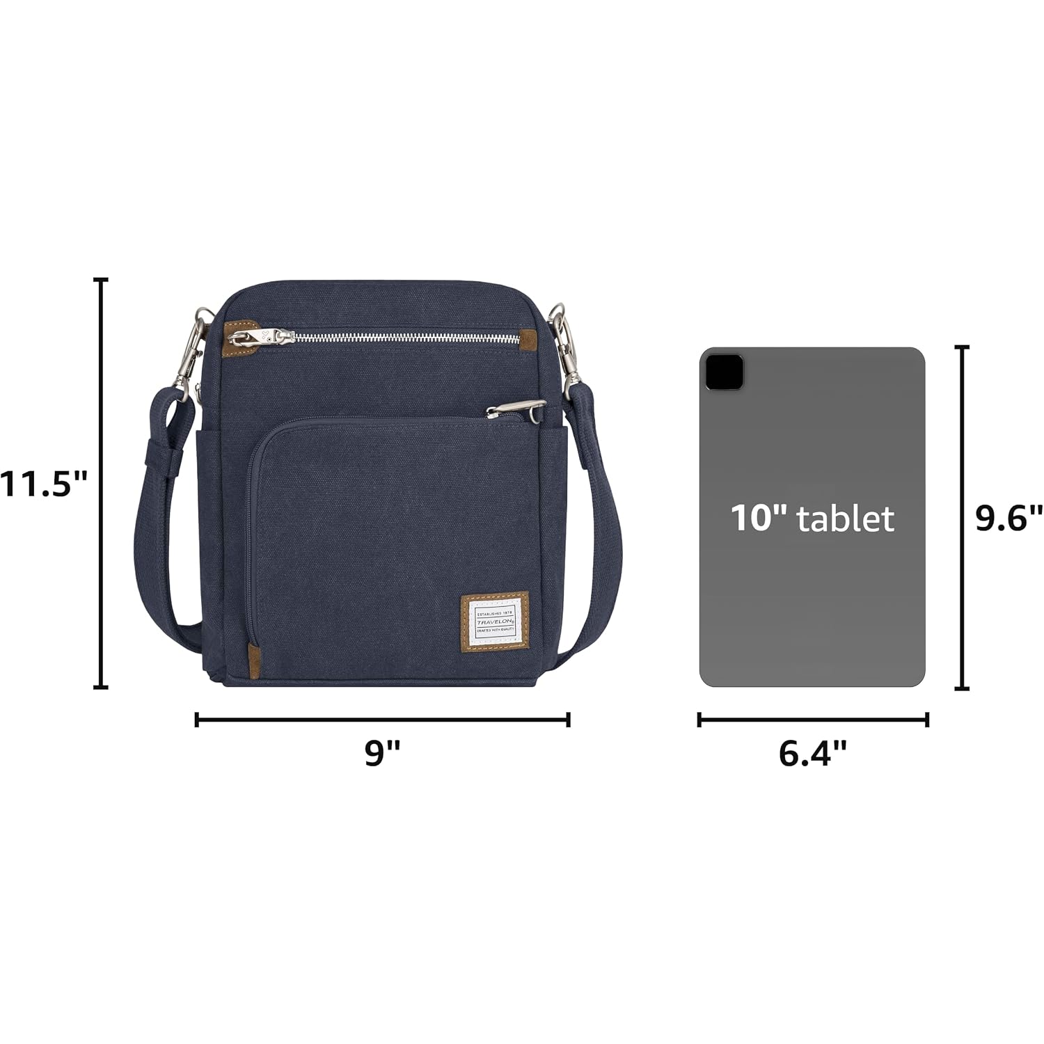 Travelon Anti-Theft Heritage Tour Bag