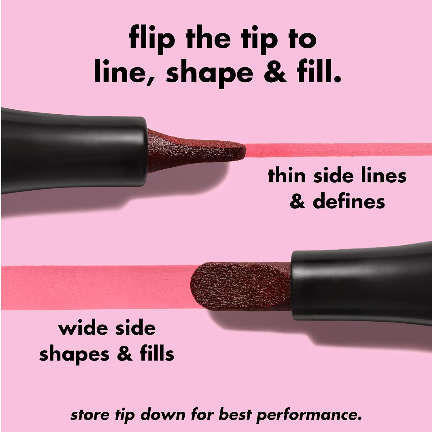 E.L.F. Main Stain Lip Marker, Lip Stain Lip Liner, Define, Contour & Fill For Long-Lasting & Transfer-Resistant Color, Vegan & Cruelty-Free, Rose Macaron