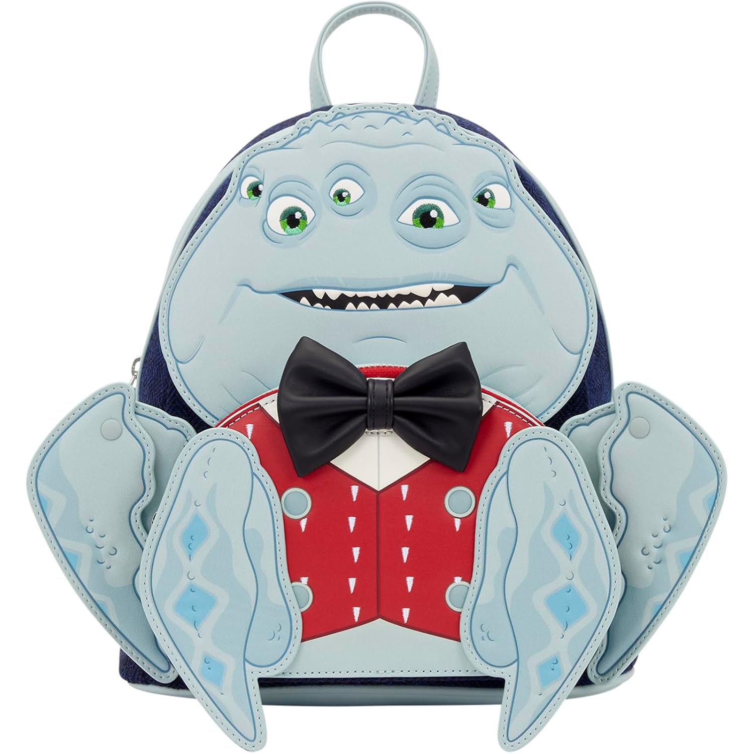 Loungefly Disney: Pixar - Monsters, Inc. - Henry J. Waternoose - Cosplay Mini Backpack With Zipper Charm - Collectible Bags