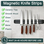 Magnetic Knife Strips（13 Inch Length),Magnetic Knife Holder for Wall/Refrigerator,Magnetic Knife Bar with Multi-Purpose Functionality as a Knife Holder, Knife Strip, Magnetic Tool Organizer