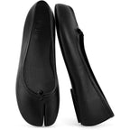 Vbdb Tabi Ballet Flats Shoes For Women Rounde Toe Wide Width Split Toe Low Heel Comfortable Flats Shoes